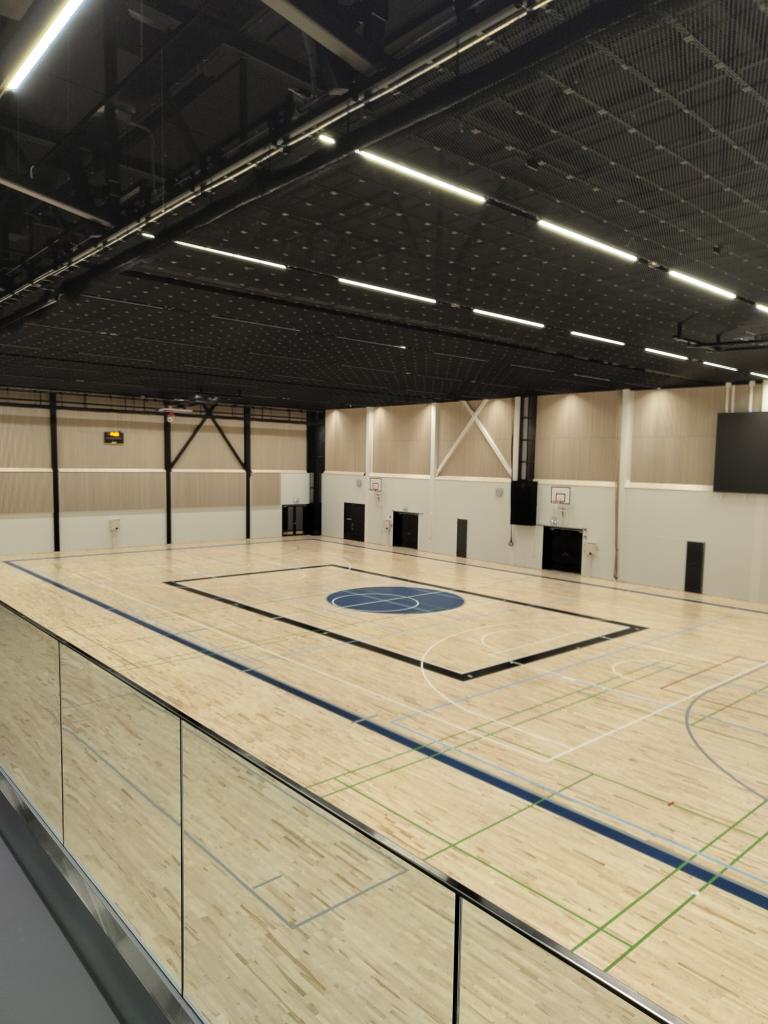 Koivuluoto areenan palloilusali